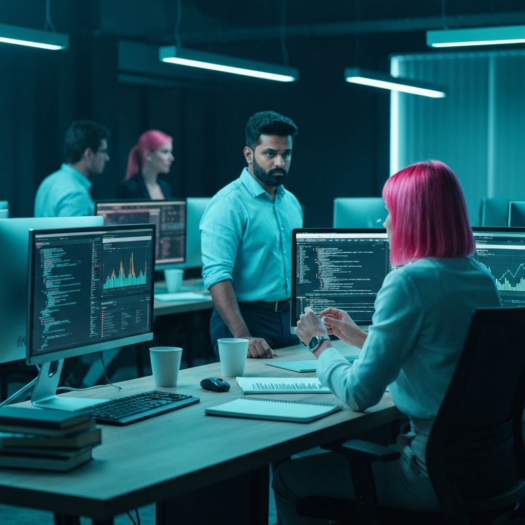 NextWave Media team working on innovative solutions