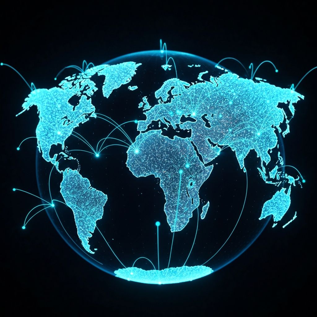 NextWave global network connecting continents